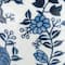 Hello Honey® 8" Blue & White Decorative Bird Ceramic Ginger Jar with Lid